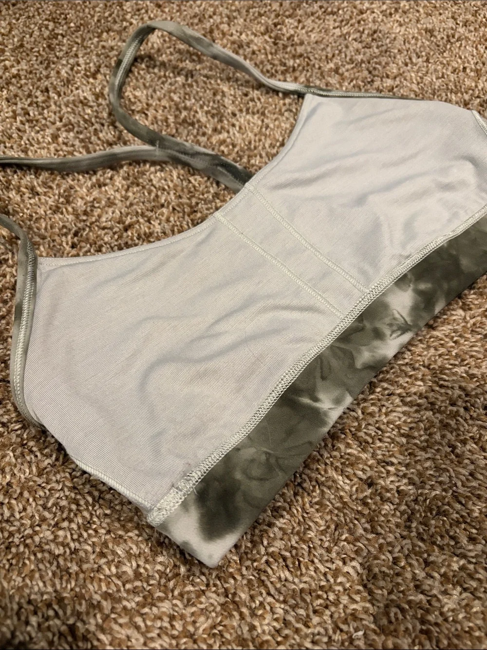 🐍lululemon athletica Olive Green Tie-Dye Double-Strap Tote